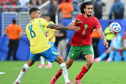 تحليل بالأرقام.. كيف فرض منتخب المغرب التعادل على البرازيل في افتتاح المونديال؟